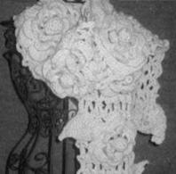 Irish Crochet from California Red Sheep Handspun